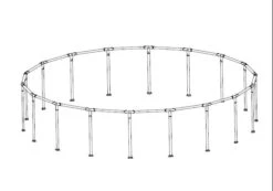 18' X 48" Half Pool Frame Box 2