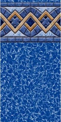 Swimline Liberte 12-Foot Round Liner | Unibead Style | 52-Inch Wall Height