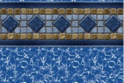 Swimline Lucia 18-Foot-by-33-Foot Oval Liner | Unibead Style | 52-Inch Wall Height