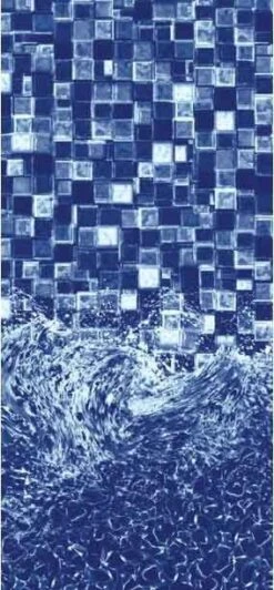 Swimline Muskoka 15-Foot-by-24-Foot Oval Liner | Overlap Style | 48-Inch Or 52-Inch Wall Height