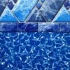 Swimline Riverstone 18-by-33-Foot Oval Liner | Unibead Style | 54-Inch Wall Height
