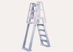 Vinyl Works Slide Lock A-Frame Ladder