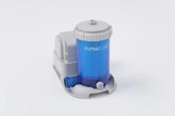 Blue Transparent 1,500 Gal Filter Pump