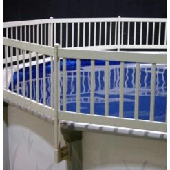 2 Section Pool Fence Kit Taupe